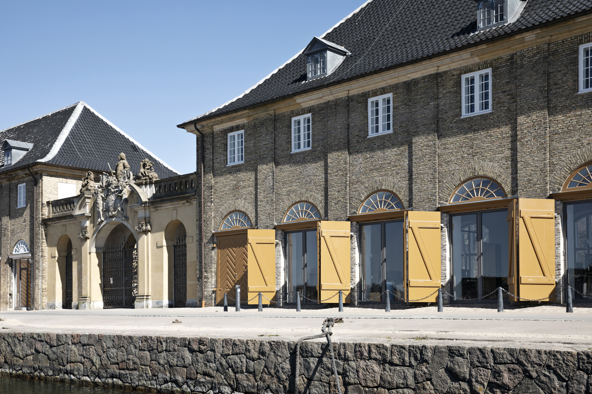 Kuglegårdens hovedfløje.