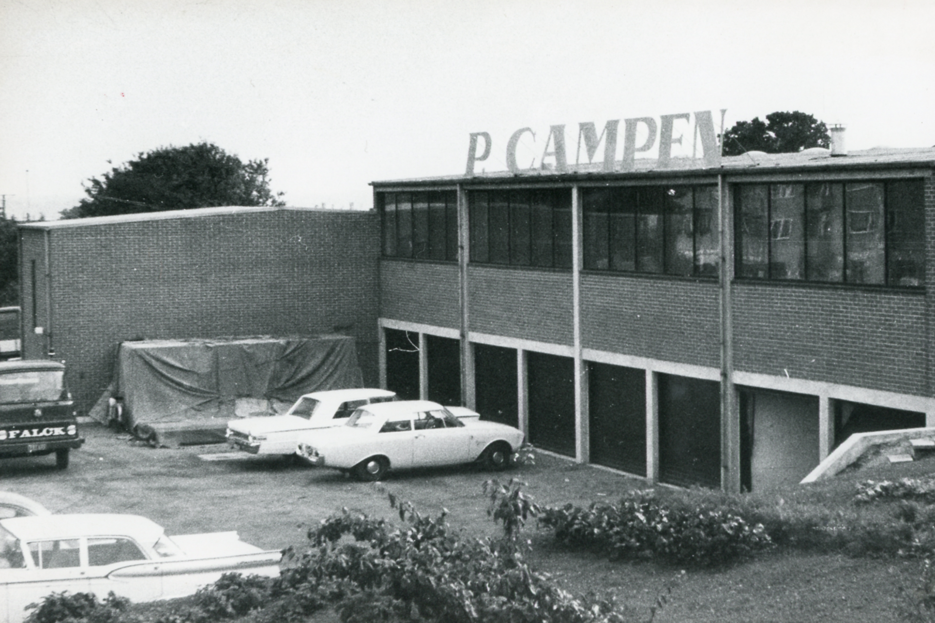 Campen Maskinfabrik 1963. Foto af Ib Rahbek-Clausen