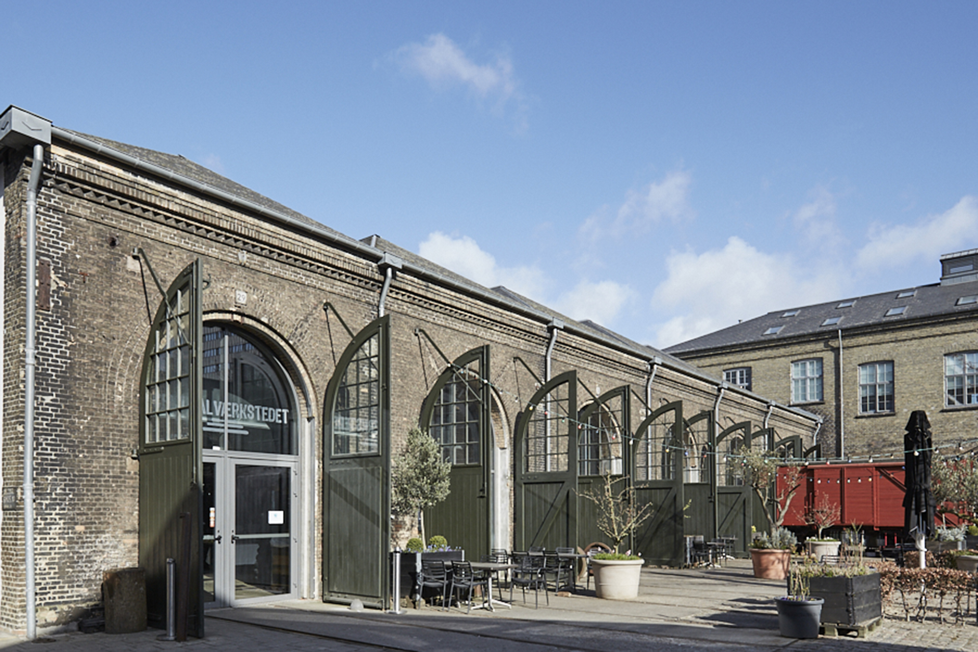 Centralværkstedet efter renovering.