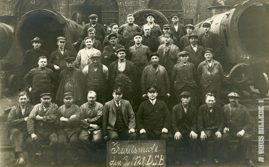 Kedelsmede på Centralværkstedet 1929